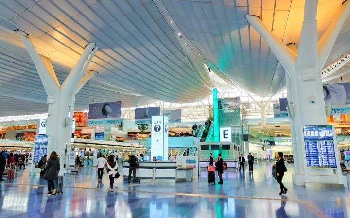 أكثر المطارات ازدحاما في اليابان
