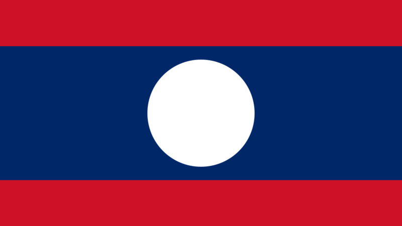 ماذا تعني ألوان ورموز علم لاوس